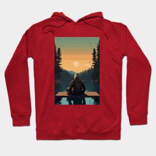 Peaceful Jason Voorhees - Lake Day Hoodie